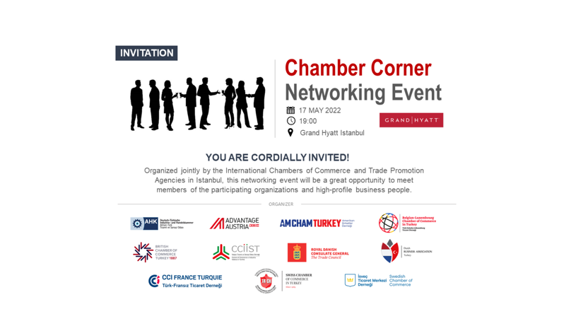 Chamber Corner Networking Event  - Grand Hyatt Istanbul