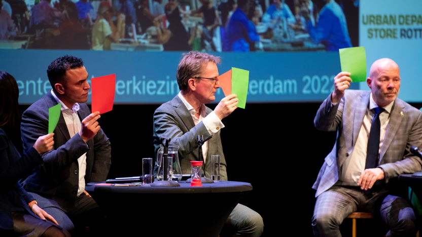 #GR2022: Debat Rotterdam: Wie kies jij?