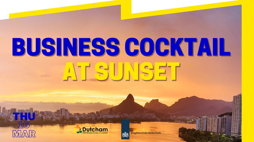 Dutcham Business Cocktail at Sunset in Rio