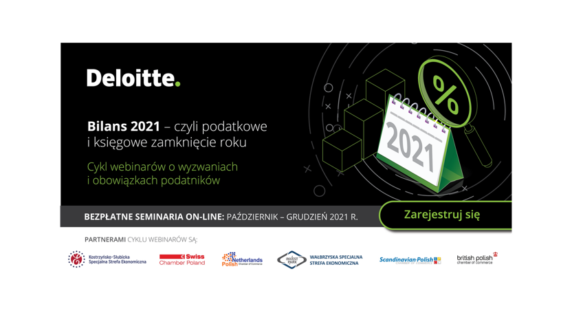 Deloitte webinars | 2021 Balance Sheet: Annual Closing in Accounting and Taxes in Poland