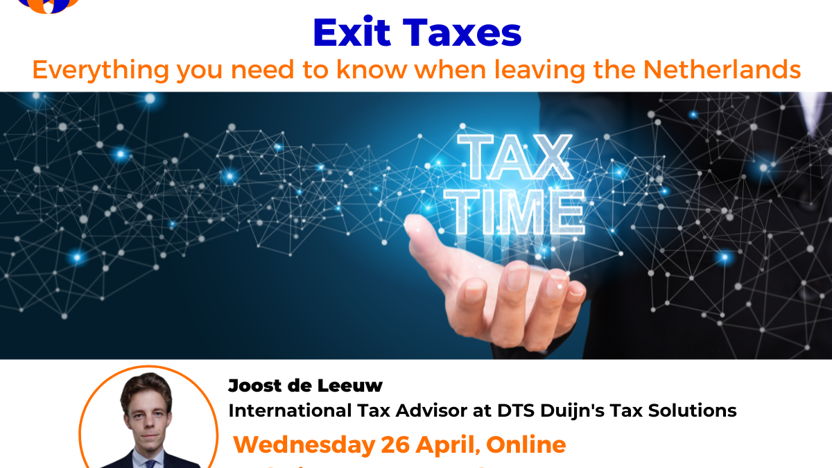 Exit Taxes: Everything you need to know when leaving the Netherlands