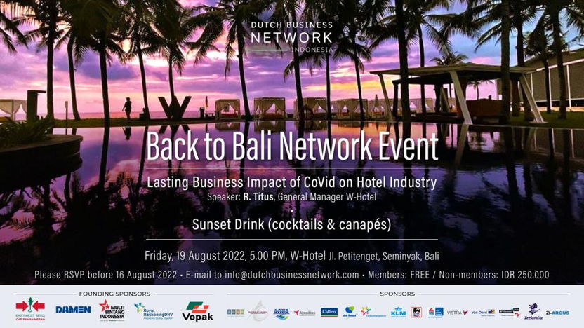 Back to Bali Network Event