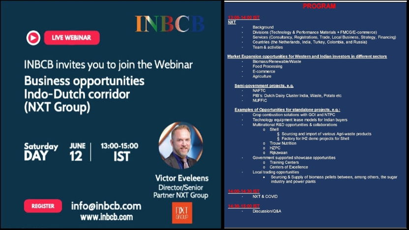 Webinar Business opportunities Indo-Dutch corridor (NXT Group)