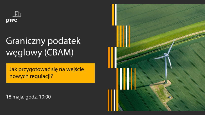 Webinar with PwC: Graniczny podatek węglowy | event in Polish