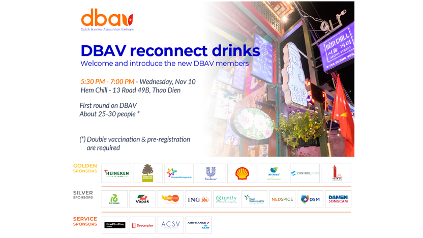 DBAV Reconnect Drinks
