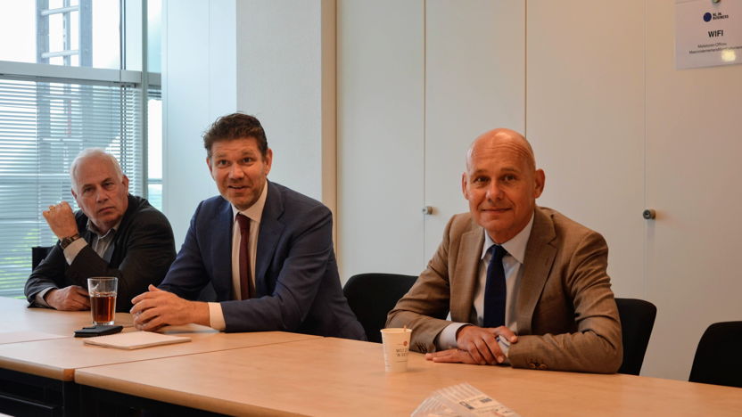 DBAV/NVCC board members meet Dutch Ambassador Designate in The Hague