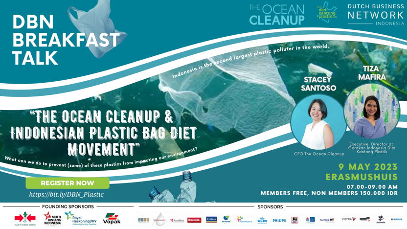 DBN Breakfast Talk “The Ocean Cleanup and Indonesian Plastic Bag Diet Movement