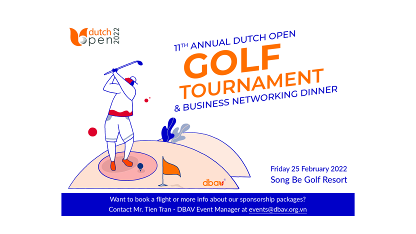 Feb 25: Dutch Open Golf Tournament 2022