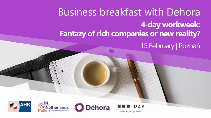Business Breakfast with Déhora: 4-day  workweek | Poznań