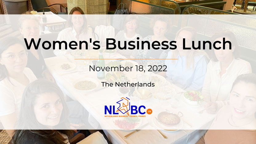 NLBC.FR: Women's Business Lunch in the Netherlands