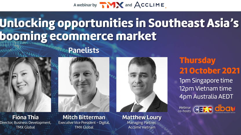 Co-host: Unlocking opportunities in Southeast Asia’s booming ecommerce market